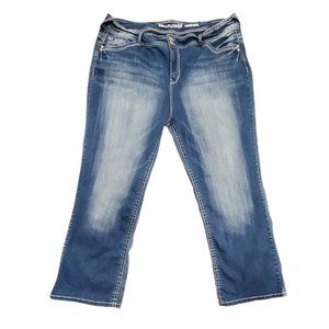 WallFlower JUNIOR PLUS SIZE InstaStretch Luscious Curvy Bootcut Jeans